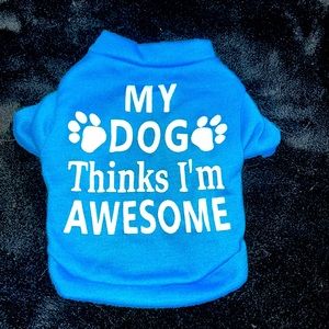Blue doggy T-shirt